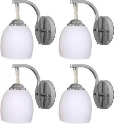 KRISHA RATAN Wallchiere Wall Lamp Without Bulb(Pack of 4)