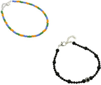 HIGH TRENDZ Alloy Anklet(Pack of 2)