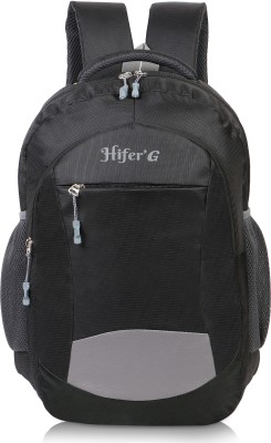 Hifer'G SPACY UNISEX BACKPACK 30 L Laptop Backpack(Black)