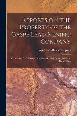 Reports on the Property of the Gaspe Lead Mining Company [microform](English, Paperback, unknown)