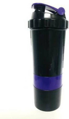 Sitrus 500 ml Plastic Shaker(Pack of 1, Black)