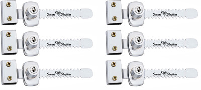 Smart Shophar SLK82GL-TARM-SL Glass Door Lock(Pack of 6)