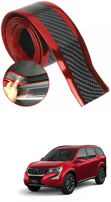 PECUNIA Plastic Car Door Guard(Black, Red, Pack of 1, Mahindra, XUV 500)