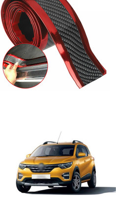 PECUNIA Plastic Car Door Guard(Black, Red, Pack of 1, Renault, Universal For Car)