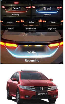 AYW Led Strip Trunk/Dicky/Boot/Tail Lights Streamer Brake Turn Signal Light For Honda City ivtec Car Fancy Lights(Multicolor)
