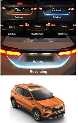 AYW Led Strip Trunk/Dicky/Boot/Tail Lights Streamer Brake Turn Signal Light For Kushaq Car Fancy Lights(Multicolor)