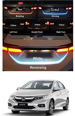 AYW Led Strip Trunk/Dicky/Boot/Tail Lights Streamer Brake Turn Signal Light For Honda City 2018 Car Fancy Lights(Multicolor)