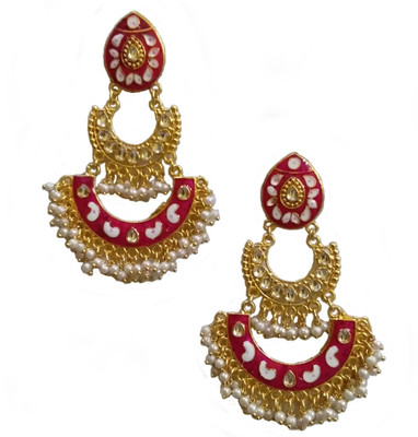 Vidushi Sparkopro Alloy Chandbali Earring