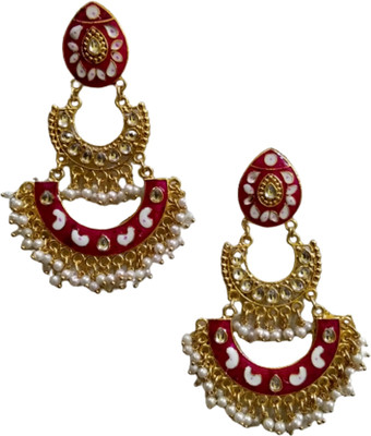Vidushi Sparkopro Alloy Chandbali Earring