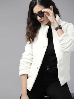 Roadster Full Sleeve Solid Women Jacket
