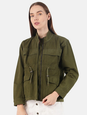 VOXATI Full Sleeve Solid Women Denim Jacket