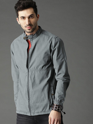 Roadster Full Sleeve Solid Men Jacket