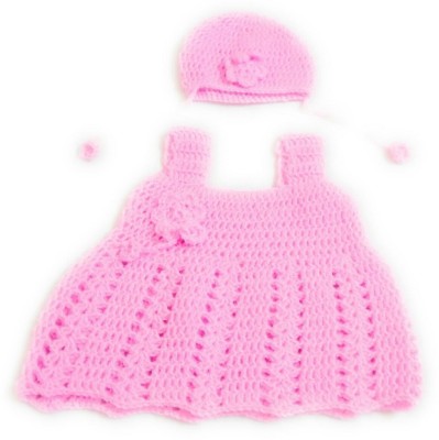 NewJainTraders Girls Party(Festive) Top Cap(Pink)