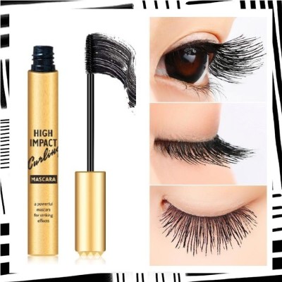 YAWI 3D Black Long-Wearing Thick Eyelash Growth Waterproof Mascara 10 ml(BLACK)