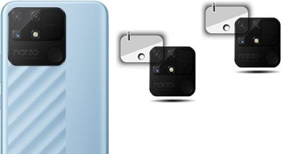 XAZE Back Camera Lens Glass Protector for REALME NARZO 50A(Pack of: 2)