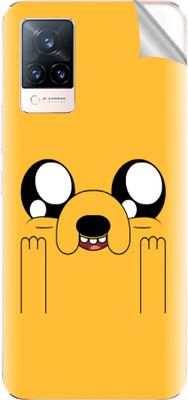 Snooky vivo V21 5G Mobile Skin(Yellow)