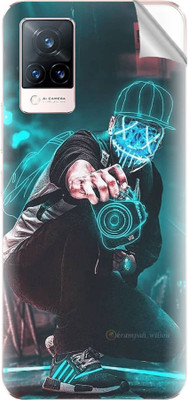 Snooky vivo V21 5G Mobile Skin(Green)