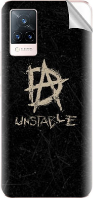 Snooky vivo V21 5G Mobile Skin(Black)