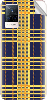 Snooky vivo V21 5G Mobile Skin(Yellow)