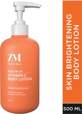 ZM Zayn & Myza Vitamin C Body Lotion, Glow Reviving & Skin Brightening, Shea butter(500 ml)