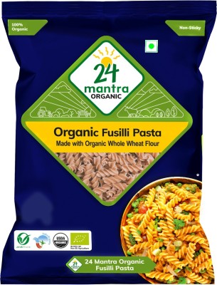 24 Mantra Organic Whole Wheat Fusili Pasta Pasta(400 g)