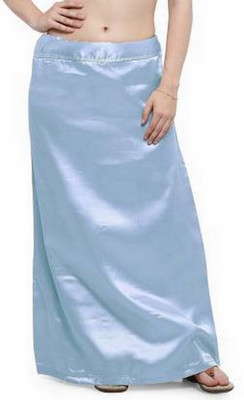 Aarvi styles white-beer107 Satin Blend Petticoat(Free)