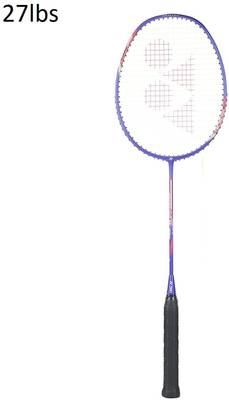 YONEX Voltric Lite 25i Strunged (27lbs) With Free 1Grip Black Strung Badminton Racquet