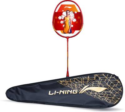 LI-NING Smash-XP-707 Pro Badminton Racket (Set of 1 + 1 Full Cover) Multicolor Strung Badminton Racquet