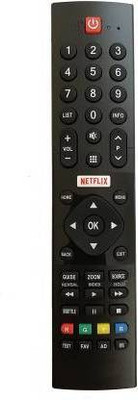 Cezo Smart tv Remote Without Voice Function Compatible for PANA-Sonic Android 4K LED TV  Remote Controller (Black) Panasonic Remote Controller(Black)