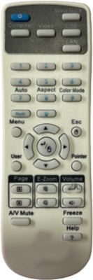 Electvision Remote Control for projector comaptible with epson projector Remote Controller(Black)