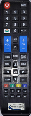 Kishore Traders Compatible Remote Control for Blaupunkt GenZ Smart Full HD Led Blaupunkt GenZ Smart Led BLA40BS570 Remote Controller(Black)