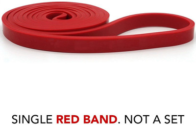 Black Mountain Chin Ups, Resistance Bands Exercise, Stretch, Mobility Work & Serious Fitness Resistance Tube(Red)