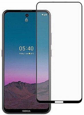 Bodoma Edge To Edge Tempered Glass for Nokia X100 5G(Pack of 1)