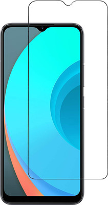 WRENS Edge To Edge Tempered Glass for Realme C11(Pack of 1)