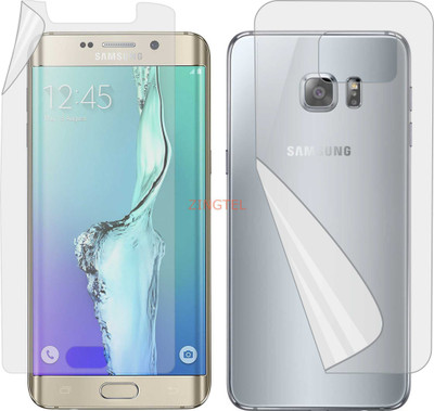 ZINGTEL Front and Back Screen Guard for SAMSUNG GALAXY S6 EDGE PLUS (Edge To Edge)(Pack of 2)