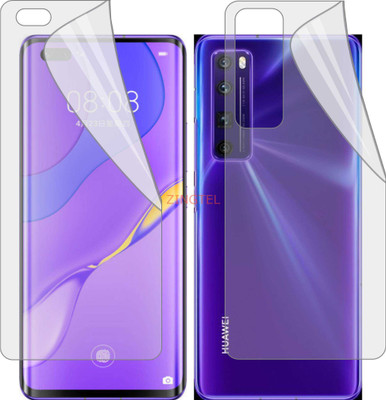 ZINGTEL Front and Back Screen Guard for HUAWEI NOVA 7 PRO 5G (Edge To Edge TPU Full Coverage)(Pack of 2)
