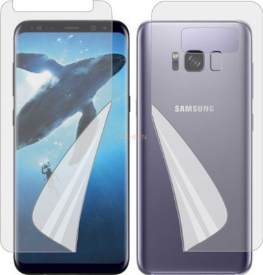 Fasheen Front and Back Screen Guard for SAMSUNG GALAXY S8 PLUS (Edge To Edge TPU Full Coverage)(Pack of 3)