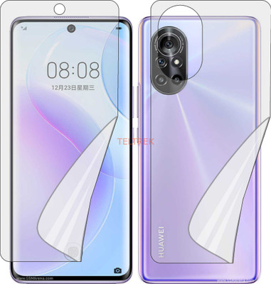 TELTREK Front and Back Screen Guard for HUAWEI NOVA8 5G (Edge To Edge TPU Full Coverage)(Pack of 3)