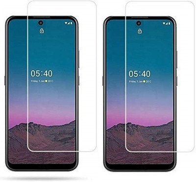 Bodoma Tempered Glass Guard for Nokia X100 5G Pack Of 2(Pack of 2)