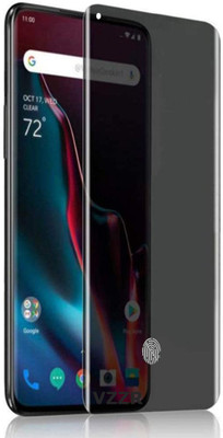 VZZR Tempered Glass Guard for OnePlus 11 5G, OnePlus 11 - Anti Spy Privacy Tempered Glass Screen Protector with Camera Cut & Fingerprint Working(Pack of 1)