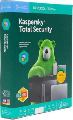 Kaspersky Total Security 3 User 1 Year(CD/DVD)