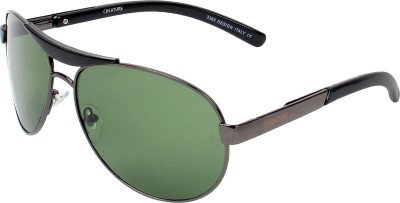 CREATURE Wayfarer Sunglasses(For Men & Women, Green)