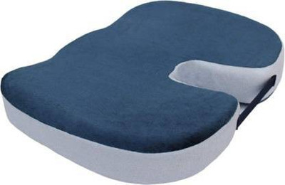 Orthowala Coccyx Cushion Tailbone Lower Back Support and Pain Relief, FOR Office, Car Seats Back / Lumbar Support(Blue)