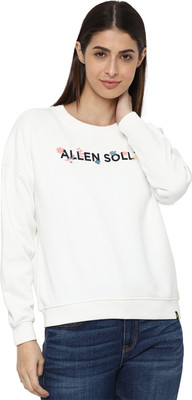 Allen Solly Full Sleeve Graphic Print Women Sweatshirt