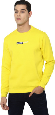 Allen Solly Full Sleeve Printed Men Sweatshirt