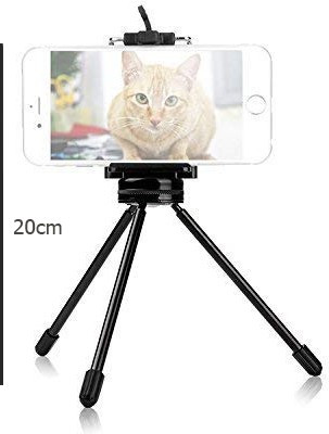 POZUB Mini Black Metal tripod 3Kg Capacity Heavy Metal Heavy Duty Unbreakable Mobile Stand, Camera Tripod Stand Professional Tripod Phone Tripod Stand Multifunction Flexible Tripod for Smartphone Camera Ring Light Stand Holder Selfie Mount, Buy IRON Tripod Stand With Clip Special Design for camera,g