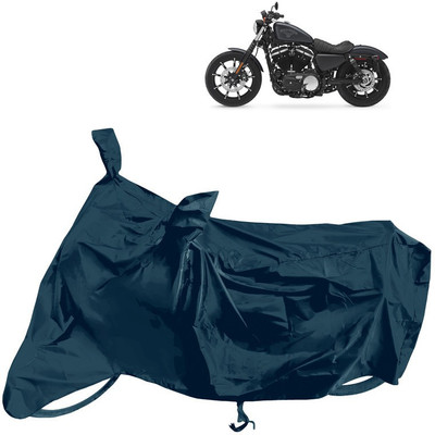 Horseyaart Waterproof Two Wheeler Cover for Harley Davidson(Iron 883, Grey)
