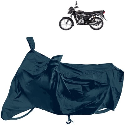 Horseyaart Waterproof Two Wheeler Cover for Bajaj(Platina 100 DTS-i, Grey)