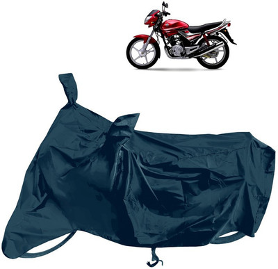 Horseyaart Waterproof Two Wheeler Cover for Yamaha(Libero, Grey)