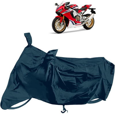 Horseyaart Waterproof Two Wheeler Cover for Honda(CBR 1000RR, Grey)